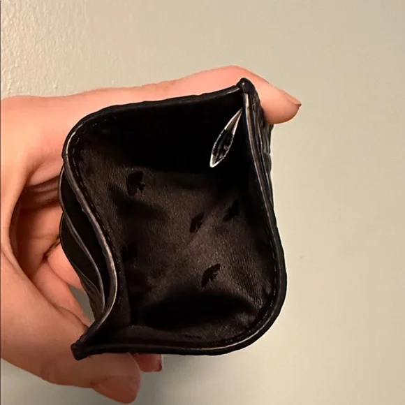 Kate Spade Black Floral Card Holder - Picture 3 of 3
